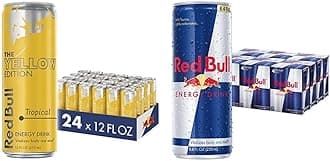 Energy Drink Tropical and Original Formula, Multiple Sizes (24 Pack)