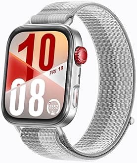 HUAWEIWatch FIT 4 smartwatch, 1.82" Large Display, Up to 10-Day Battery Life, Dual Band GPS, 100+ Sports Modes, Fitness Health Tracker, Emotional Assistant, Compatible with Android iOS, Grey