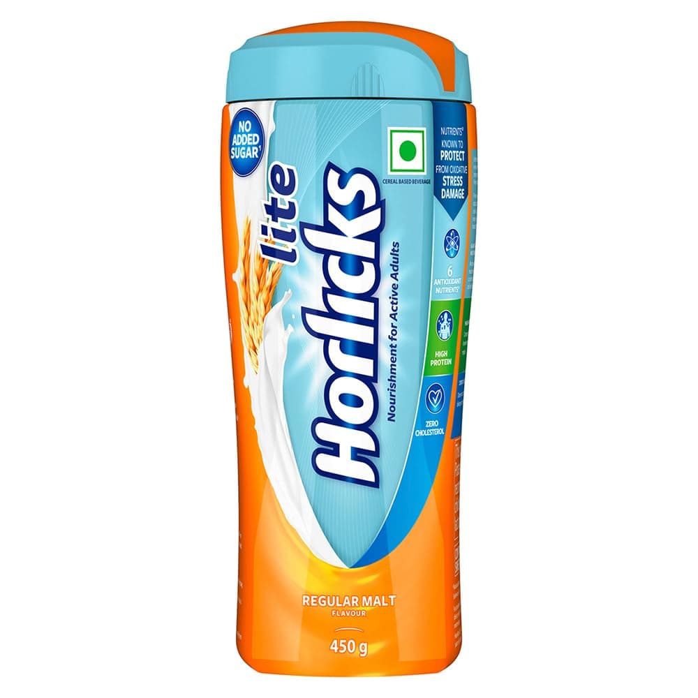 Horlicks Lite Regular Malt 450g