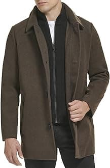 Kenneth Cole Men's Wool Top Coat