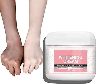Whitening Cream, Skin Brightener Cream Moisturiser Body | Body Creams For Dry Skin And Sensitive Skin | Body Moisturiser Softens And Smooths Skin Body Cream Non-Greasy For Daily Use