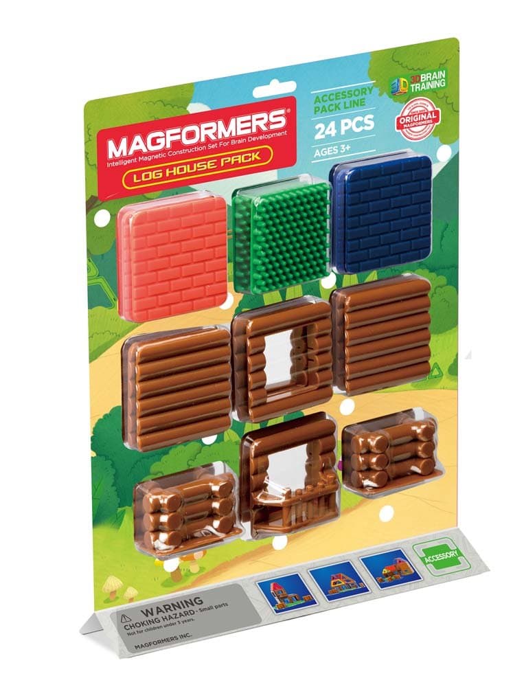 Magformers Log House Pack 24Pc Set
