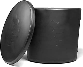 - Ice Barrel Bathtub (300 Model) - Cold Plunge Tub Insulated Freestanding Cold Therapy Training Cold Tub for Athletes with Built in Chiller Ports – Portable Bath Tub Spa for Ice Baths (Charcoal Black)