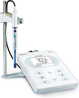 PH700-HF Benchtop Lab pH Meter for Strong Acidic Solutions (0 to 2 pH) and/or Solutions Containing HF Acid (up to 2000 ppm)