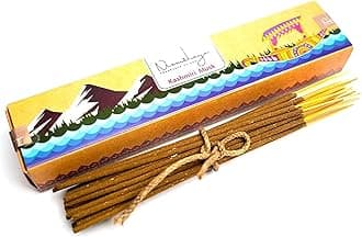 Nirmalaya Kashmiri Musk Incense Sticks Agarbatti | Organic Incense Sticks | 100% Natural and Charcoal Free Agarbatti Sticks for Room (40 Sticks in a Pack) Floral Fragrance