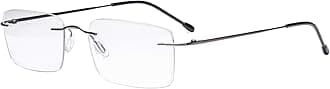 Eyekepper Frameless Reading Glasses for Men Reading - Rectangle Rimless Reader Eyeglasses