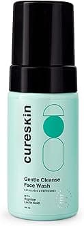 Gentle Cleanse Brightening Face Wash with Lactic Acid AHA Foam Face Wash for Women and Men | Face Wash for Men and Women
