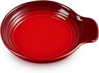 Le Creuset Signature Stoneware Spoon Rest, 6 Inches, Cerise