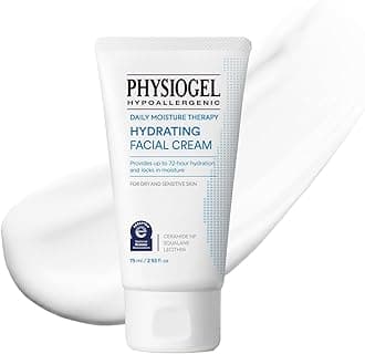 PHYSIOGEL Hypoallergenic Daily Moisture Therapy Face Cream 75ml, 2.5 fl. oz., White, 2.5 Fl Oz (Pack of 1)