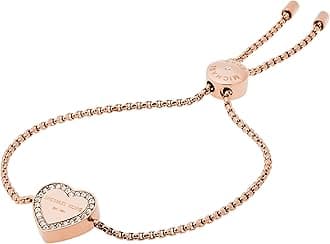 Michael Kors "Blush Rush" Bead Bangle Bracelet, Stainless Steel