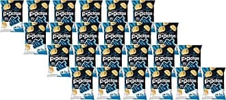 Popchips Potato Chips, Sea Salt Flavor, Snack Size Bags, 0.8oz (Pack of 24)
