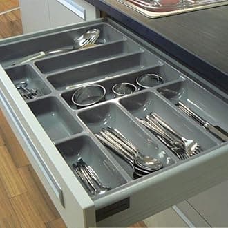 Plastic Cutlery Tray to Suit Blum Kitchen Utensil Drawers 415mm x 422mm x 60mm