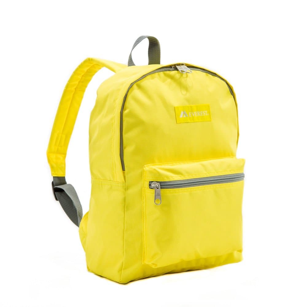 Everest Basic Backpack, Lemon, One Size