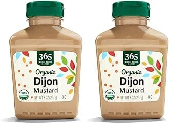 365 by Whole Foods Market, Organic Dijon Mustard, 8 Ounce (Pack of 2)