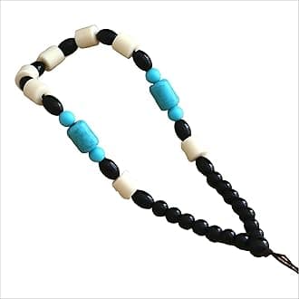 4. 2pcs Elegant Monochrome White-Gray-Black 2pcs Hanging Ornament - 8 White + 4 Gray + 2 Black Stones