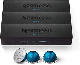 Nespresso Capsules Vertuo, Odacio, Medium Roast Coffee, 30-Count Coffee Pods, Brews 7.8oz.