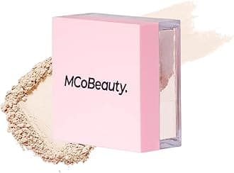 Loose Powder Cool and Set Translucent - Finely Milled Setting Powder for Face Makeup - Water Based Baking Powder with Hyaluronic Acid Glycerin Vitamin E - Vegan Cruelty Free Cosmetics