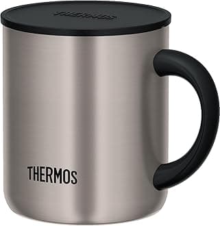Thermos JDG-282C SMT Vacuum Insulated Mug, 9.5 fl oz (280 ml), Stainless Steel Mat