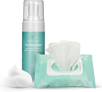 Witch Hazel Foam and Pad Liners Bundle - Postpartum Essentials