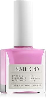 NAILKIND Pink Nail Polish - Play Date - High-Shine Nail Varnish - Vegan Nail Lacquer + Peta Certified + Cruelty Free - Quick Drying & Long Lasting - Chip Resistant Manicure - 8ml