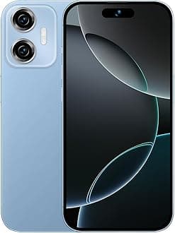 A24 ProMax Unlocked Cell Phones,5G Smartphone,Android 13 Cell Phones,Snapdragon 8Gen2 8GB+256GB 6.8" HD Screen 48MP+108MP 6800mAh,Support Dual SIM|Fingerprint Lock|GPS|Face ID (Blue)