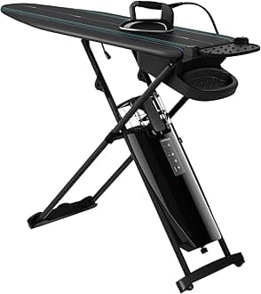 Laurastar Smart U (GCC Version with Brand Warranty), Ironing System, Hygienic Steam Kills Bacteria and Dust Mites, Active Board, 3D Active Soleplate, Pulse Steam, Removable Water Tank