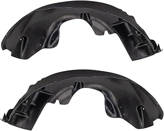 TRQ Inner Fender Liner Set Compatible with 2007-2009 Chrysler Aspen Dodge Durango CH1248135 CH1249135
