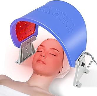 LED Red Light Therapy for Face Mask, Infrared Light Therapy for Face, 7 Colors Led Face Mask Facial Led Light Therapy Tool Skin Care Facial Neck Body Hand Beauty Mask(FM-01)