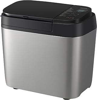 Panasonic Bread Machine, Automatic Bread Maker with 20 Presets and Advanced Temperature Sensor for Bread, Cake, and Pizza, Gluten Free Baking, Raisin Nut Dispenser - SD-R2550