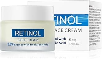 Moisturing Face Cream Skincare for Women,Day Night Retinol Hyaluronic Acid Facial Cream for Face,Hydration Face Cream for All Skin Types (1.7 Oz)