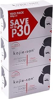 Kojie San Skin Lightening Soap 100g (Pack Of 3)