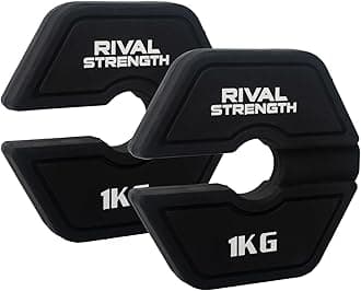 Micro Add-On Plates | Fractional Incremental Weight Plates for Barbell, Dumbbell, Kettlebell | 0.5KG 1KG 2.5KG