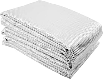 Fiberglass Woven Mat Cloth | CSM GRP | Molding Roofing Boat Marine Repair with E-Glass Fiber | Resin & Epoxy Compatible | 50 Inch x 4 Yard, 8 oz Woven