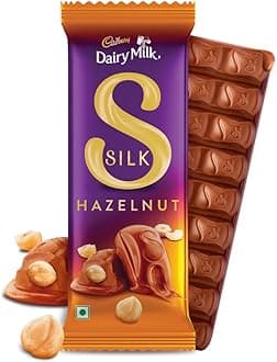 - Cadbury Dairy Milk Silk Hazelnut Chocolate Bars, 134 g