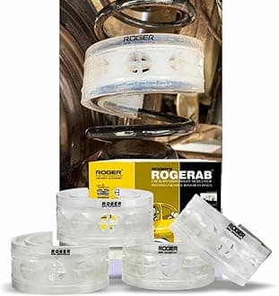 ROGER Rogerab For BMW 6 GT (2018 & Above) (4Pcs) Patented,ARAI Tested Car Coil Spring Buffer Kit To Increase Car Height & Comfort.