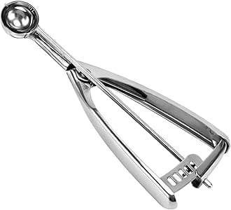 Mini Cookie Scoop 1 Tsp, Extra Small Cookie Dough Scoop, Melon Baller Scoops, 1/3 Tbsp/ 1 Tsp Scooper, 18/8 Stainless Steel