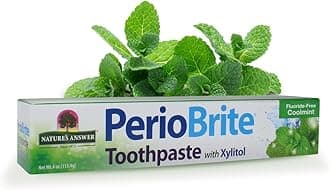 PerioBrite Natural Toothpaste, Cool Mint, 4-Ounce (Pack of 2)
