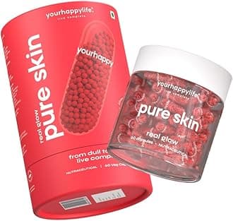 - Advanced L-Glutathione Glow-Up Skin Capsules with NAC for Brighter Clearer Skin & Pigmentation| with Retinol & Niacinamide (60 capsules)