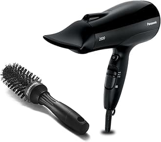 EH-NE83 Ionic Hairdryer with Fast Drying Technology for Smooth, Sleek Hair 2500W, Black