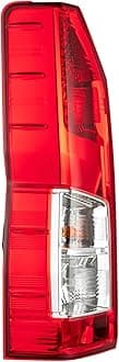 Halogen Tail Light Assemblies Left Driver Side for Toyota Hiace 2019-2023 Rear Lamp Outer Tail Lights Replacement (Driver Side)