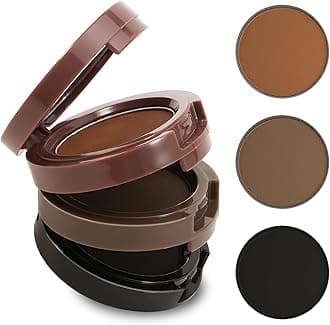 3 Color Eyebrow Powder Palette, Waterproof Eyebrow Makeup, Brow Definer to Shape Perfect Brow