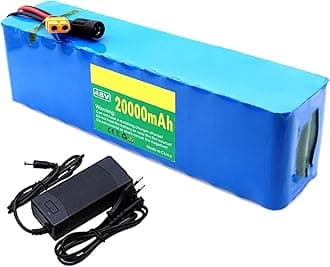 48V 20Ah 13S3P E-Bike Lithium Ion Battery Pack Built-in BMS Protection Ideal for 200-1000W Electric Bicycle Motor XT60 Plug