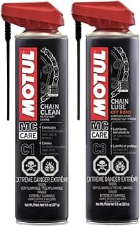 Motul 103243 C1 Chain Cleaner (Chain Cleaner Plus Chain Lube)