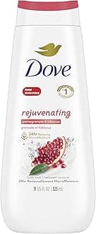 Dove Rejuvenating Body Wash for renewed, healthy-looking skin Pomegranate & Hibiscus gentle body cleanser nourishes and revives skin 325 ml
