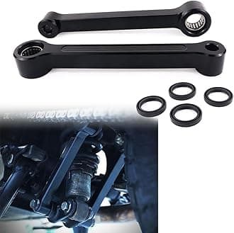 Motorcycle Lowering Link Kits Drop Links Suspension Accessories Black Compatible with Royal Enfield Himalayan 2017-2022