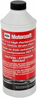 Genuine Ford Fluid PM-20 DOT-4 LV High Performance Motor Vehicle Brake Fluid - 16 oz.