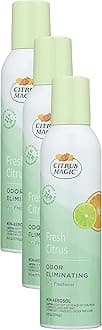 Citrus Magic Natural Odor Eliminating Air Freshener Spray, Fresh Citrus, 6-Ounce (Pack of 3)