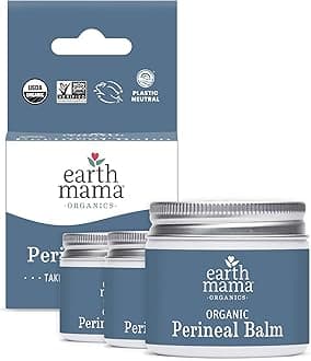 Earth Mama Angel Baby Earth Mama Bottom Balm, 2-Ounce Jars (Pack of 3)