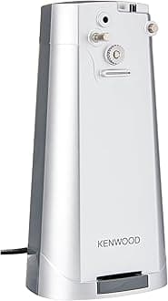 Kenwood Can Opener and Knife Sharpner, Plastic, Silver, Pack of 1