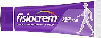 FISIOCREM Cream Active - Herbal Moisturising Massage Rub for Neck, Shoulders & Back Comfort - Contains Arnica Montana - Trusted 30+ Years - 60ml